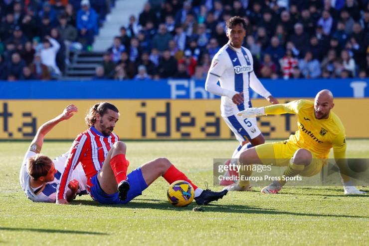 Atletico Madrid quá vất vả trước Leganes