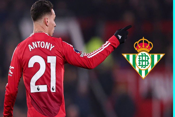 Antony trên đường gia nhập Real Betis theo dạng cho mượn