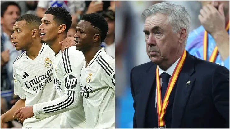 HLV Ancelotti bị đánh giá chưa phát huy hết tiềm năng của các ngôi sao Real Madrid