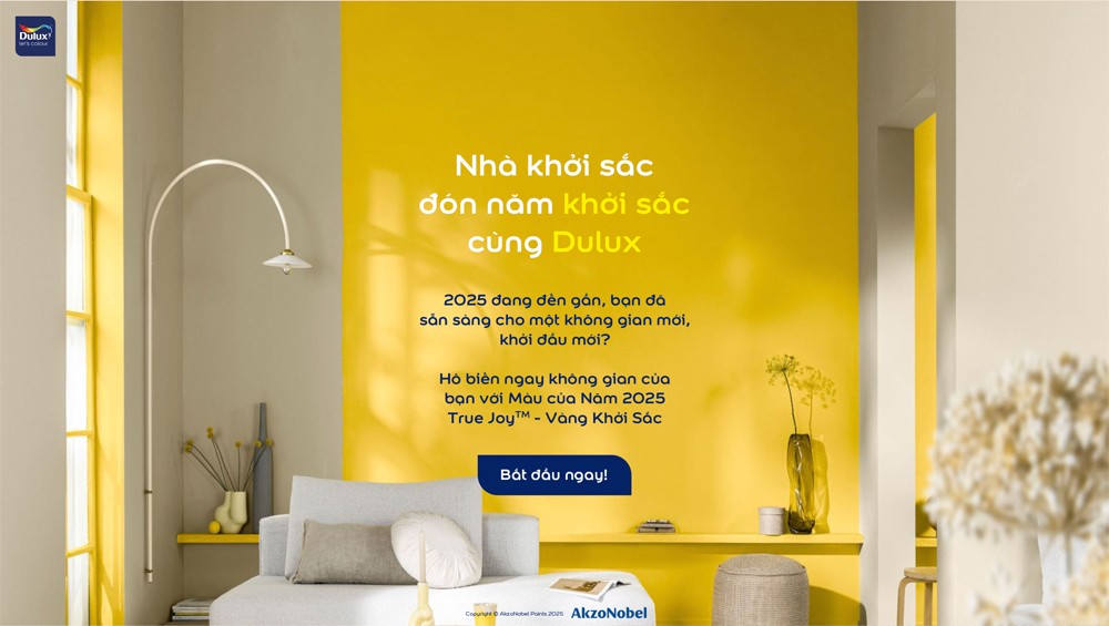 Với Dulux AI filter, chỉ cần chụp ảnh trực tiếp hoặc tải lên tấm ảnh không gian muốn làm mới, bạn sẽ nhận được những niềm vui bất ngờ