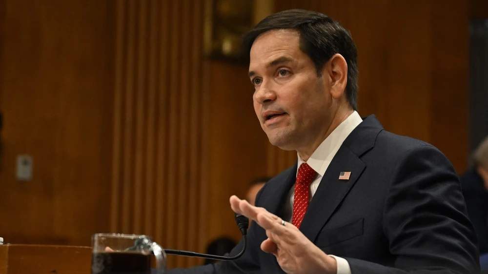 Tân Ngoại trưởng Mỹ Marco Rubio. Ảnh: AFP