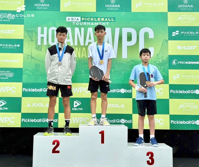 Dàn VĐV từ Facolos ghi dấu ấn đậm nét tại Hoiana Finals Pickleball World Champion 2025  - 6