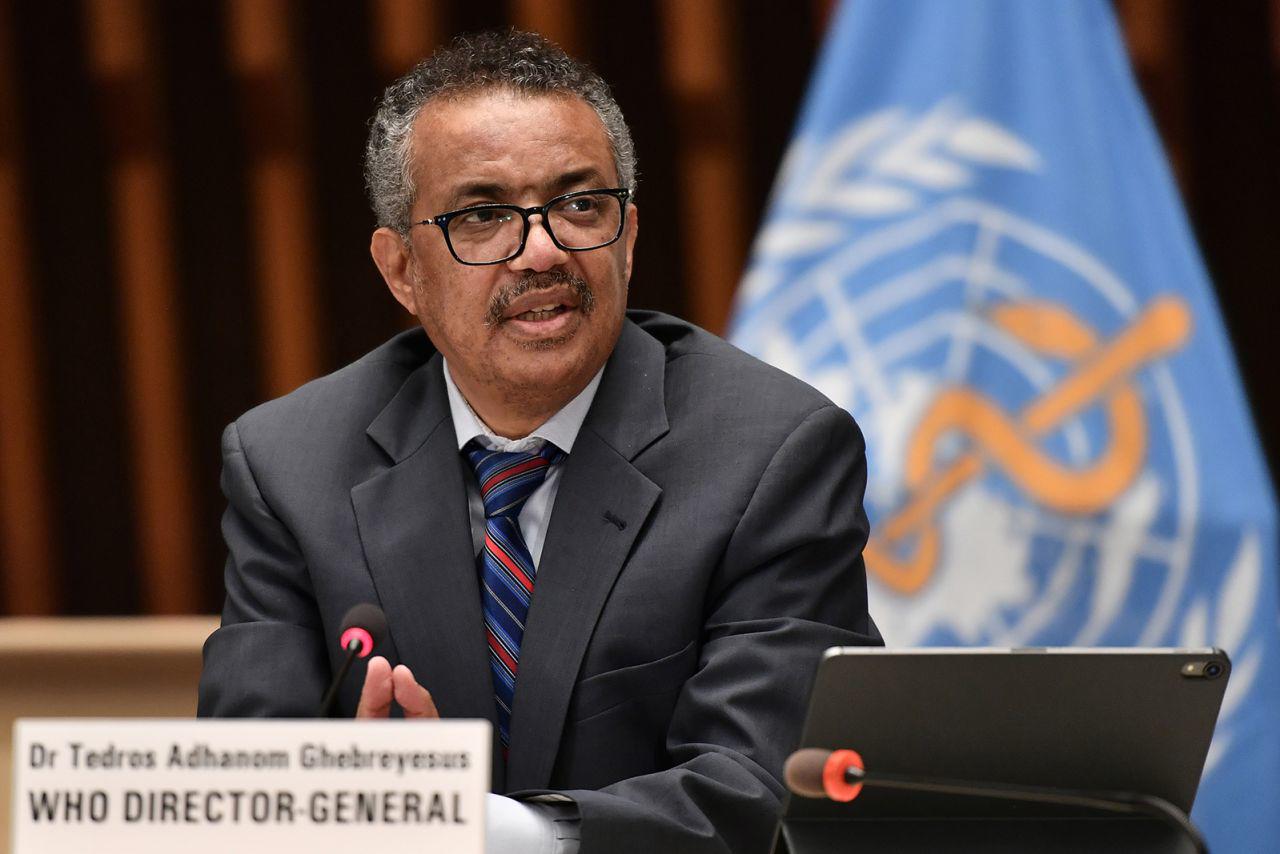 Tổng giám đốc WHO – ông Tedros Adhanom Ghebreyesus (ảnh: CNN)