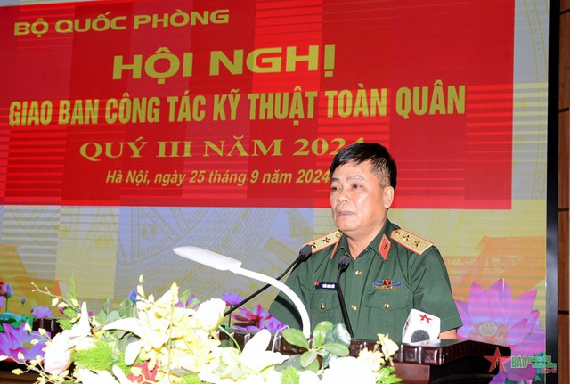 Trung tướng Trần Minh Đức, Chủ nhiệm Tổng cục Kỹ thuật được điều động, bổ nhiệm giữ chức Chủ nhiệm Tổng cục Hậu cần – Kỹ thuật (Bộ Quốc phòng). Ảnh: Báo QĐND