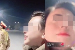 Tạm giữ nam Tiktoker say xỉn đi ngược chiều, livestream khi bị kiểm tra