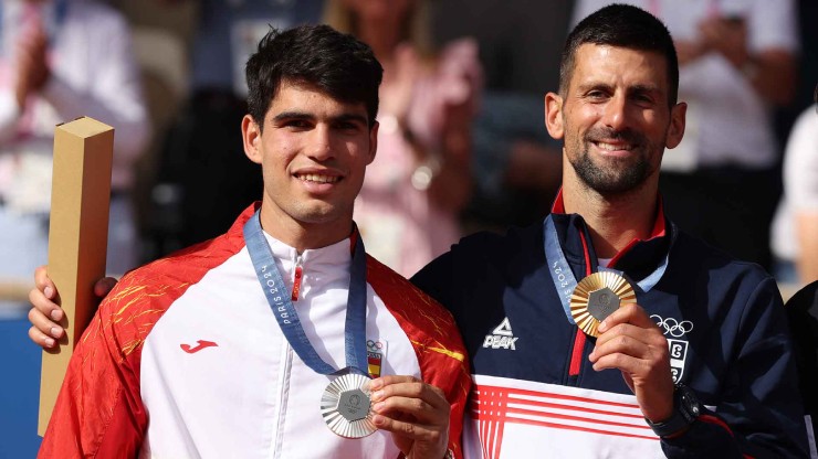 Nole (phải) và giấc mơ thành sự thật ở Olympic Paris 2024