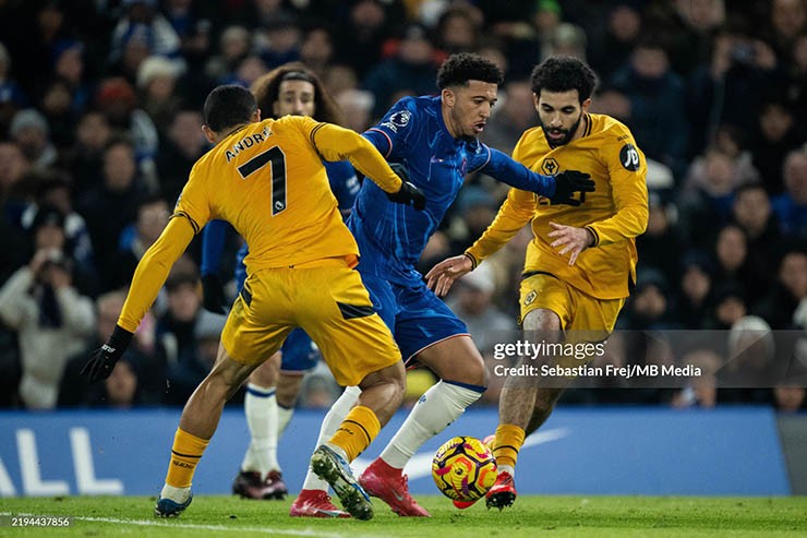 Sancho chơi tốt trong màu áo Chelsea