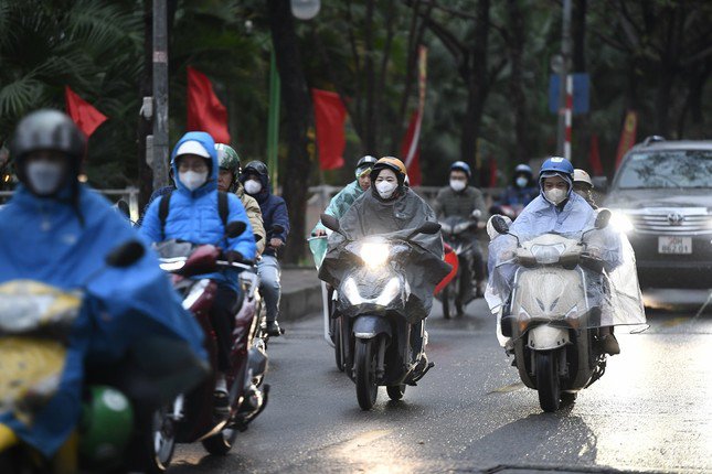 Miền Bắc có thể đón mưa nhỏ vài nơi, trời âm u trong 2-3 ngày tới.