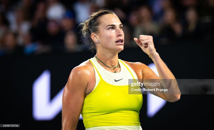 Sabalenka&nbsp;lọt vào chung kết Australian Open năm thứ 3 liên tiếp