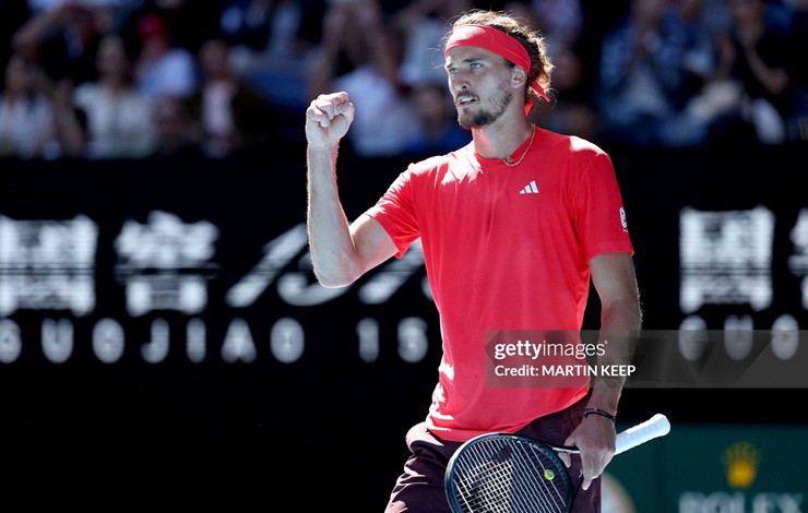 Zverev lần đầu tiên lọt vào chung kết&nbsp;Australian Open