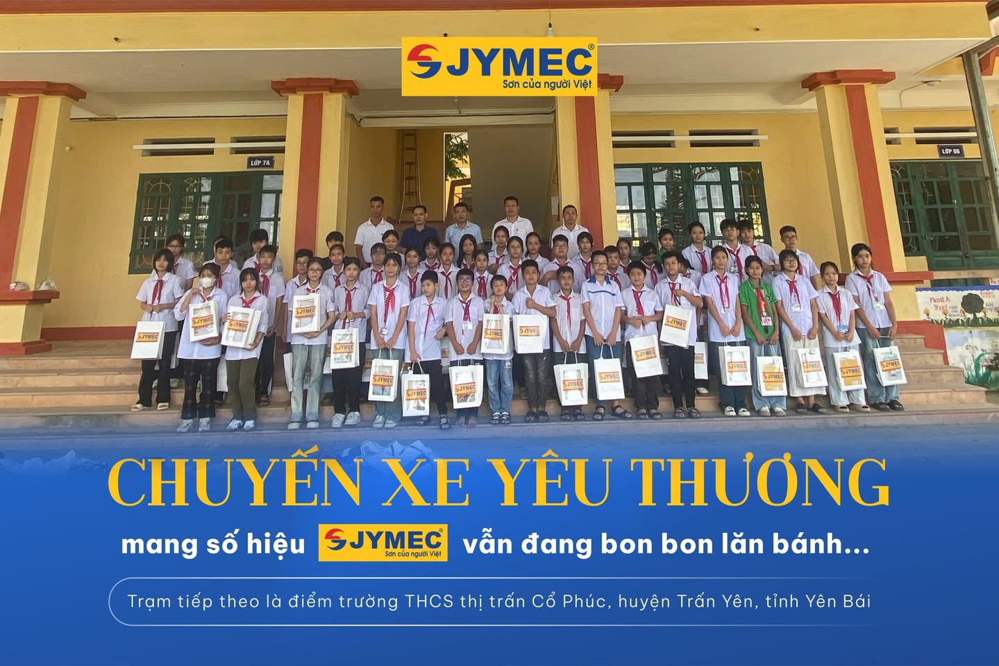 Nhìn lại 1 năm  "Xây Hy Vọng - Dựng Tương Lai" cùng JYMEC VIỆT NAM - 2