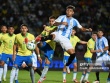 Video bóng đá U20 Brazil - Argentina: Đàn em Messi nhàn nhã "đánh tennis" (U20 Nam Mỹ)