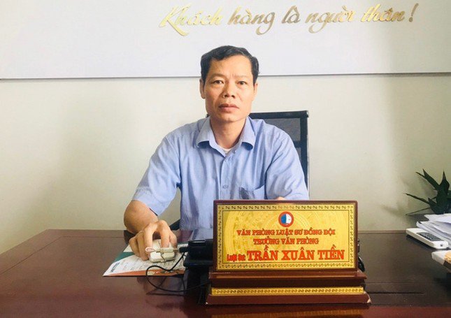 Luật sư Trần Xuân Tiền.