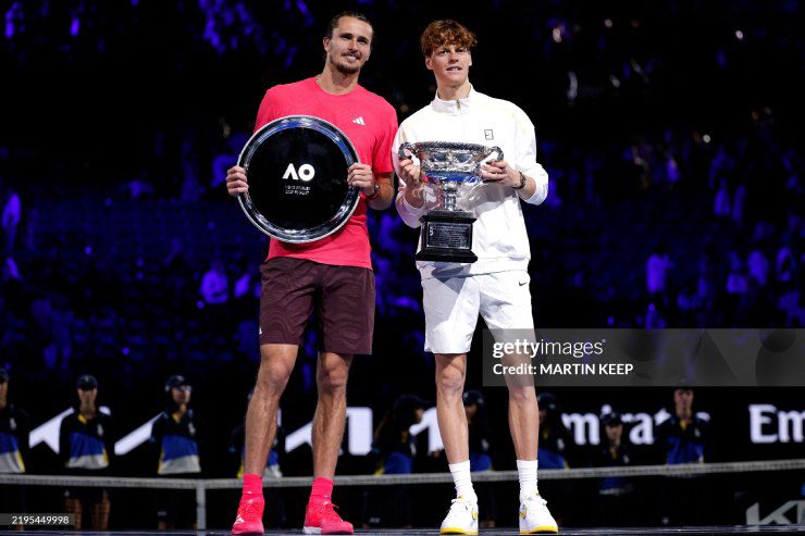 Sinner đăng quang Australian Open ấn tượng, hết lòng an ủi bại tướng Zverev - 9