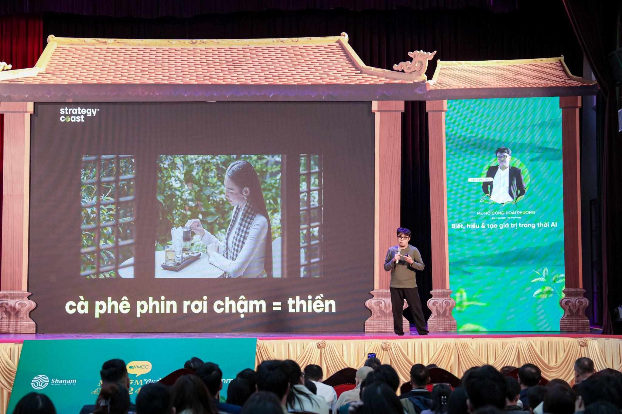 Mr. Hồ Công Hoài Phương chia sẻ về kỹ thuật reframing thông qua chiến dịch của cà phê Trung Nguyên