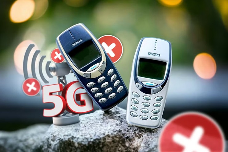 Tại sao điện thoại cũ không có kết nối 5G