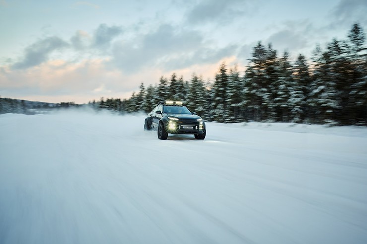 "Mãnh thú" Audi Q6 e-tron offroad concept lộ diện - 6