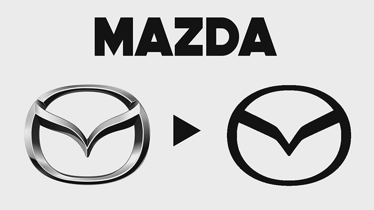 Mazda đổi logo từ 3D sang 2D cho "dễ nhìn" - 1