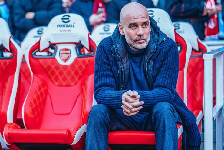 Pep Guardiola thừa nhận thất bại trước Arsenal