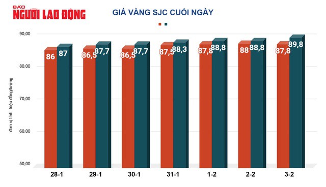 Giá vàng hôm nay, 4-2: Tiếp tục lao lên mức kỷ lục mới - 2