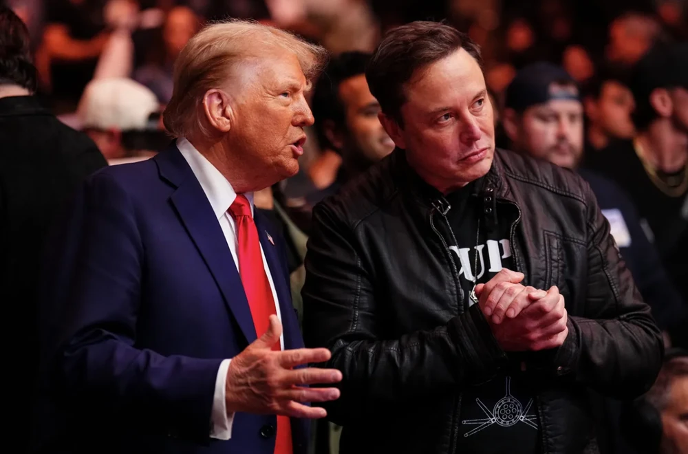 Tổng thống Donald Trump và tỉ phú Elon Musk đang đối mặt hàng loạt đơn kiện. Ảnh: GETTY IMAGES