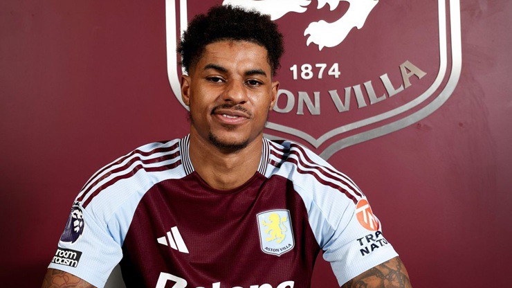 Rashford gia nhập&nbsp;Aston Villa theo dạng cho mượn từ MU