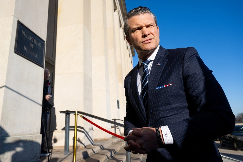 Bộ trưởng Quốc phòng Mỹ Pete Hegseth. Ảnh: Getty