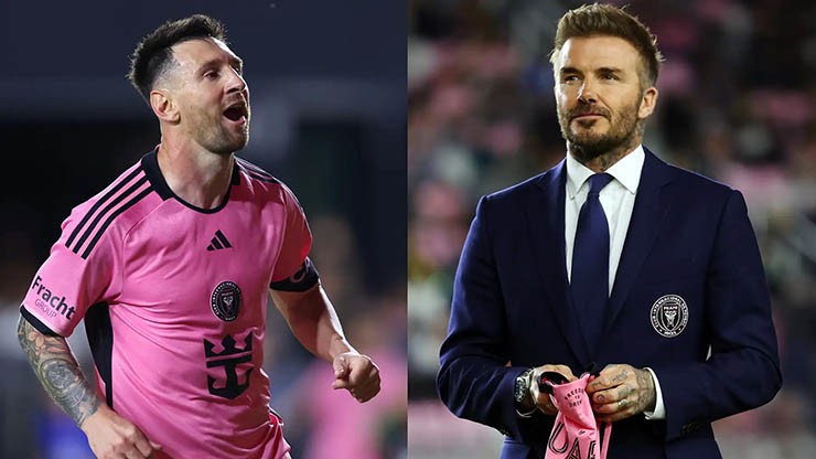 Beckham hiện là đồng sở hữu của CLB Inter Miami, nơi siêu sao Lionel Messi đang thi đấu