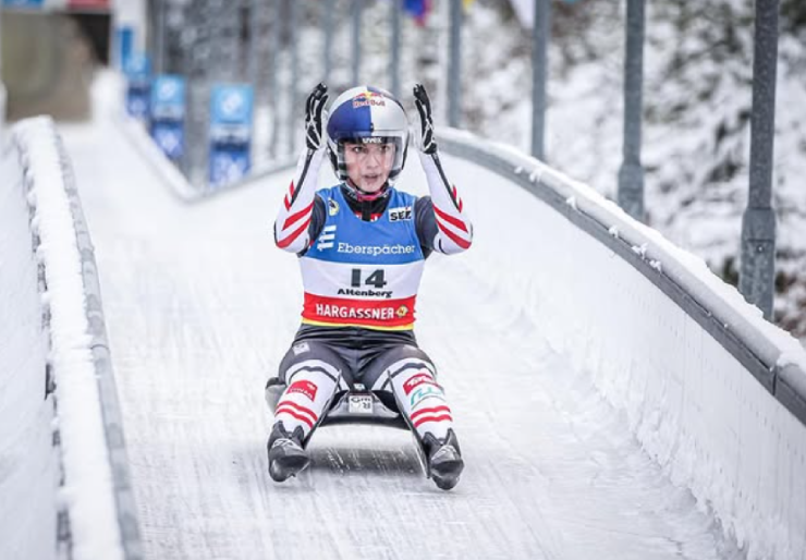 Hannah vừa có danh hiệu đáng nhớ với môn trượt băng nằm tại Nations Cup Oberhof 2025