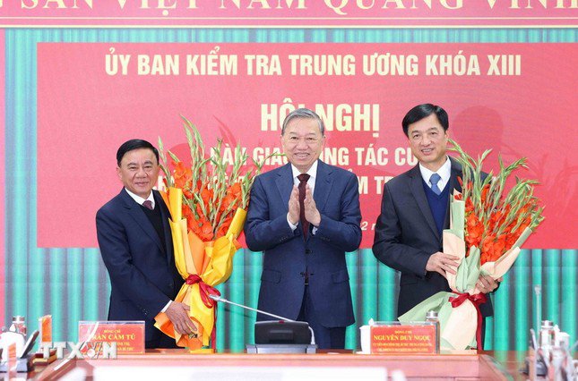 Tổng Bí thư Tô Lâm dự Hội nghị bàn giao công tác của Chủ nhiệm Ủy ban Kiểm tra Trung ương - 2