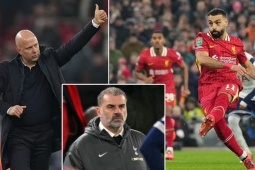 Postecoglou thừa nhận Liverpool quá mạnh, HLV Slot tuyên bố đanh thép