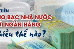 Số tiền Kho bạc Nhà nước gửi ngân hàng nhiều thế nào?