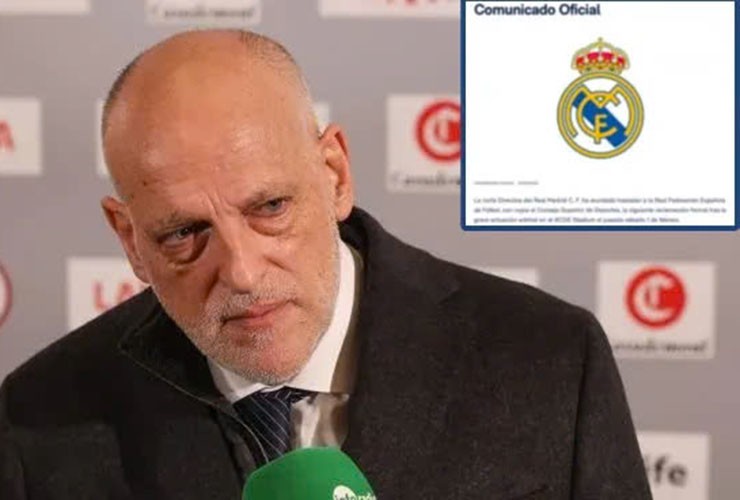 Chủ tịch La Liga&nbsp;Javier Tebas mỉa mai Real Madrid "mất trí"