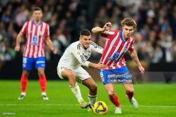 Trực tiếp bóng đá Real Madrid - Atletico Madrid: Không thể có bàn thứ 2 (Hết giờ)