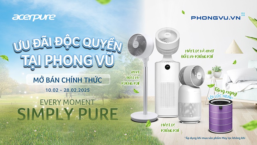 Ưu đãi độc quyền tại Phong Vũ