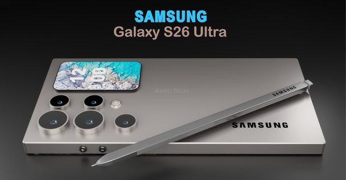 Ảnh concept Galaxy S26 Ultra.