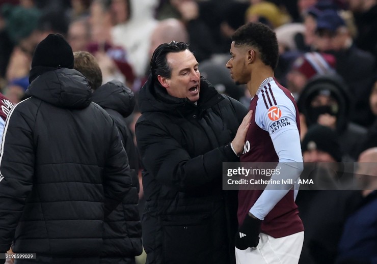 HLV Emery đánh giá tích cực về Rashford