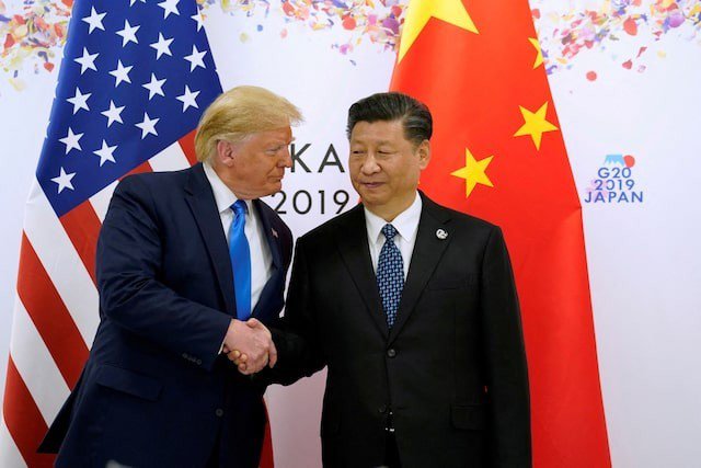 Tổng thống Mỹ Donald Trump và Chủ tịch Trung Quốc Tập Cận Bình. (Ảnh: Reuters)