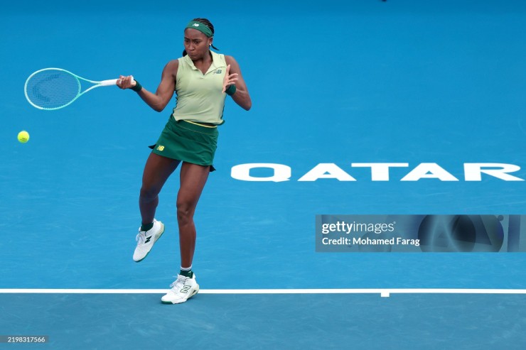 Coco Gauff dừng bước ngay vòng 2 Qatar Open