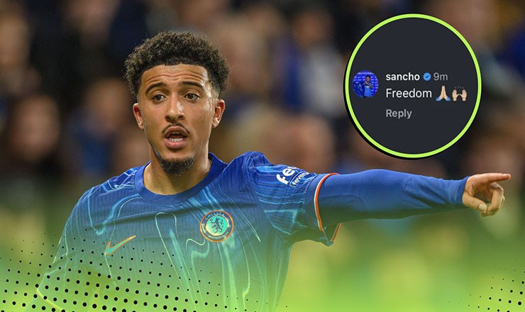 Sancho đang có dấu hiệu&nbsp;"ngụp lặn" trong màu áo Chelsea