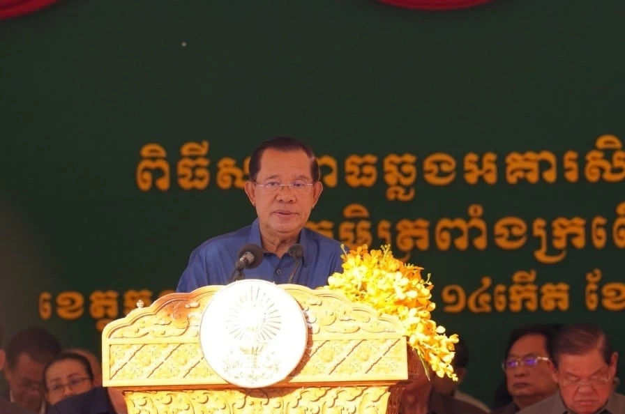 Chủ tịch Thượng viện Campuchia - ông Hun Sen. Ảnh: KHMER TIMES