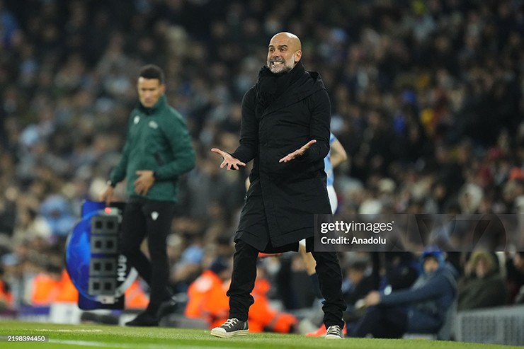 HLV Guardiola giận dữ với kết quả