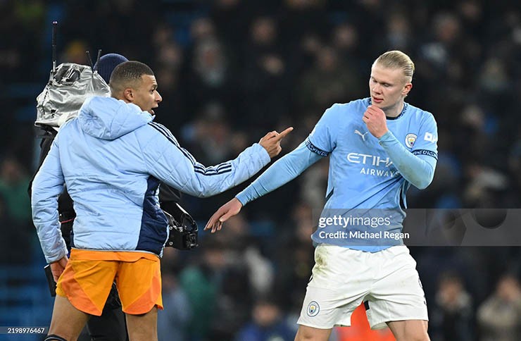 Real của Mbappe đánh bại Man City và Haaland ngay tại Etihad