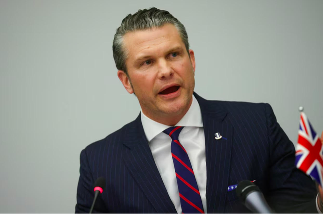 Bộ trưởng Quốc phòng Mỹ Pete Hegseth. (Ảnh: Reuters)