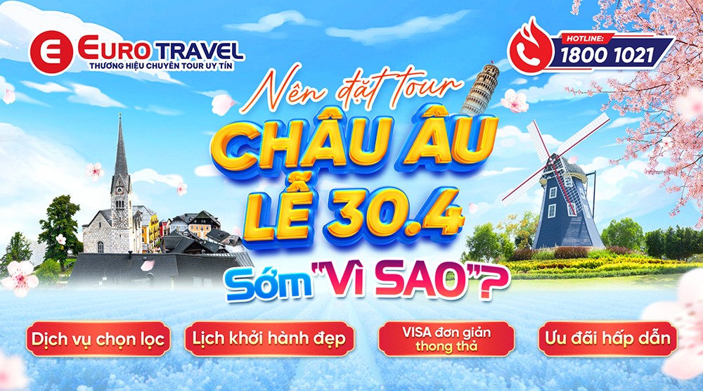 “Chốt sổ” sớm nhiều tour du lịch Châu Âu dịp Lễ 30/04 - 01/05 - 5