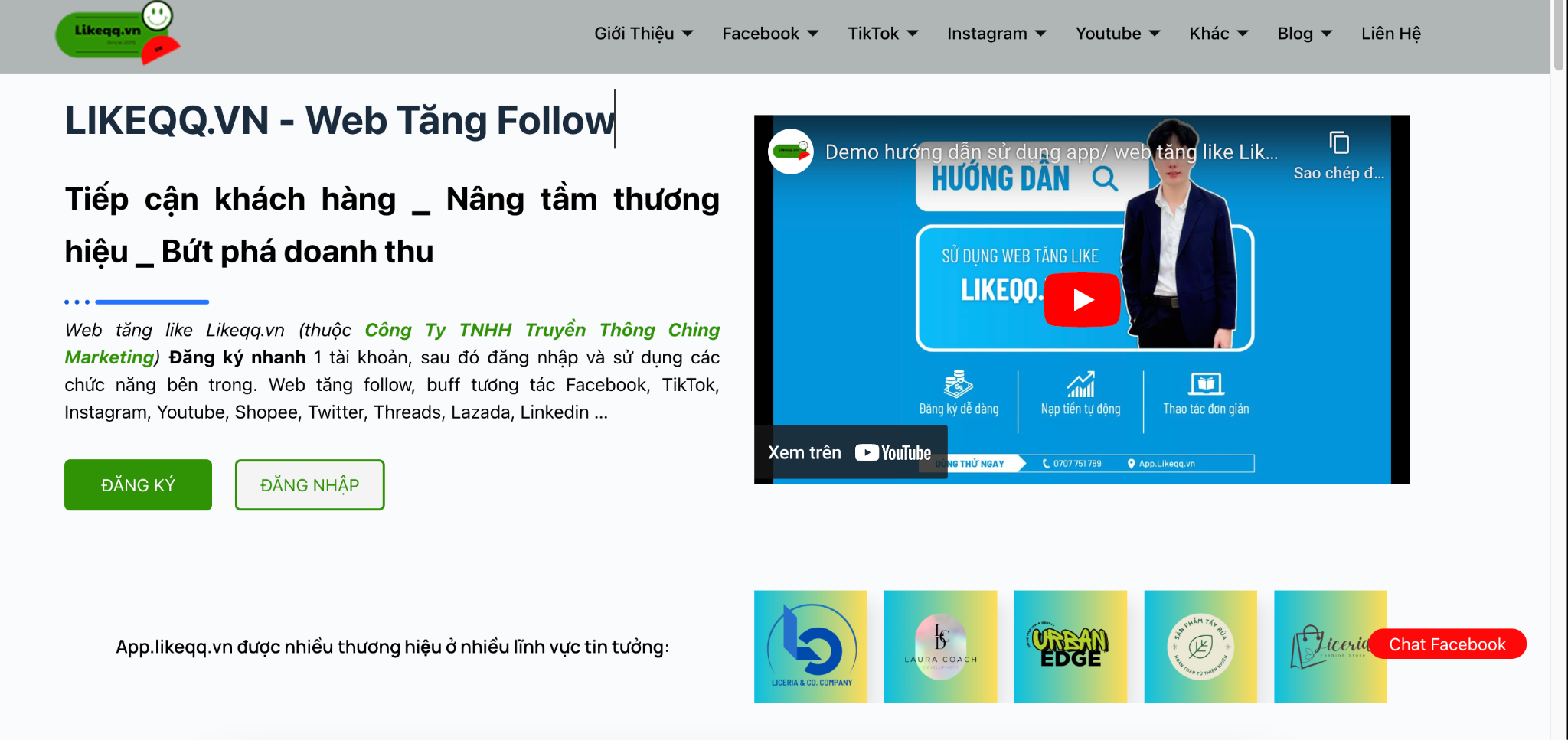 Một trong những trang web tăng mắt xem livestream TikTok