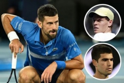 Sinner bị cấm thi đấu, Alcaraz và Djokovic vẫn phải loại nhau ở Qatar Open