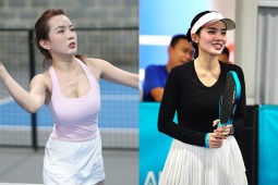 Dàn hot girl Đồng Nai thi tài pickleball, Trúc Thụy gây "sốt" với vẻ đẹp nóng bỏng