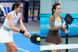 “Bóng hồng” Sĩ Bội Ngọc tập pickleball 2 tháng, vô địch khi đấu 2 nam cao thủ