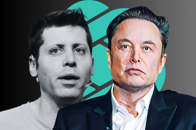 Sam Altman (trái) và Elon Musk. Ảnh: ReadWrite